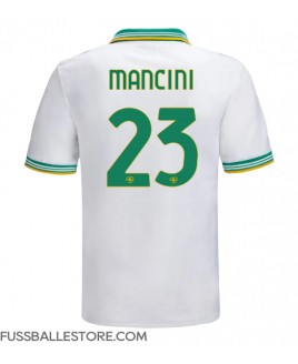 Günstige AS Roma Gianluca Mancini #23 3rd trikot 2025-26 Kurzarm